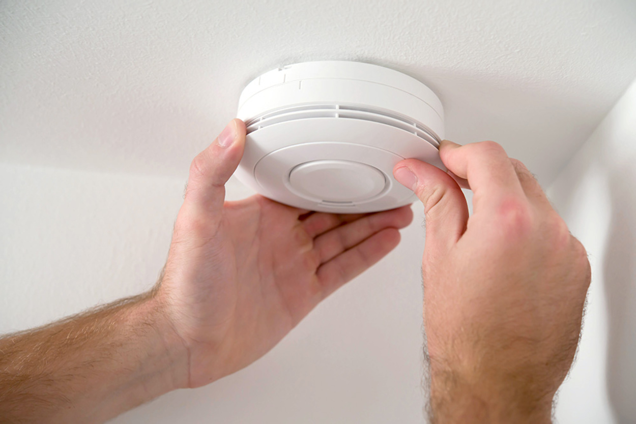 Rauchwarn­melder bei Elektro Schraut GmbH in Essleben
