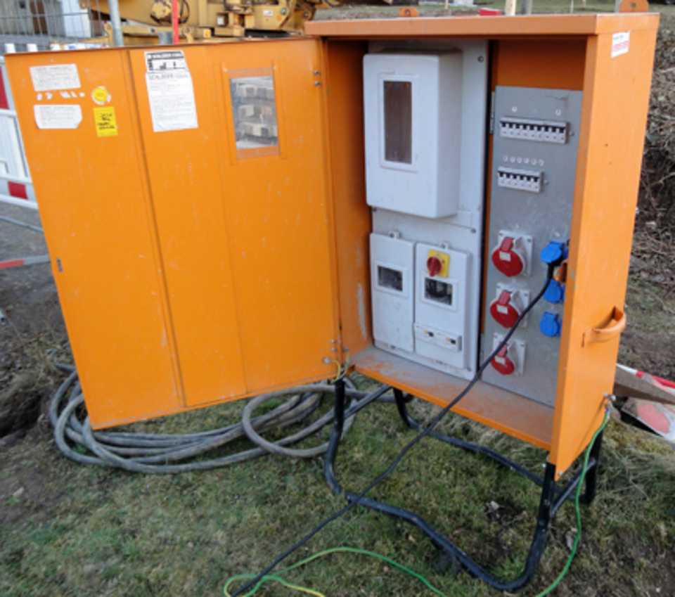 Baustromkasten bei Elektro Schraut GmbH in Essleben