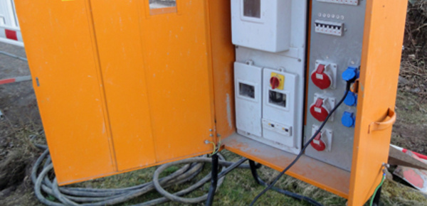 Baustrom bei Elektro Schraut GmbH in Essleben